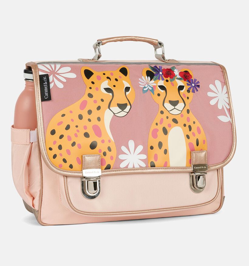 Caramel & cie Panthers Roze Boekentas voor meisjes (359313)