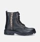Little David Petra-Lisa Bottines en Noir pour filles (348054) - pour semelles orthopédiques