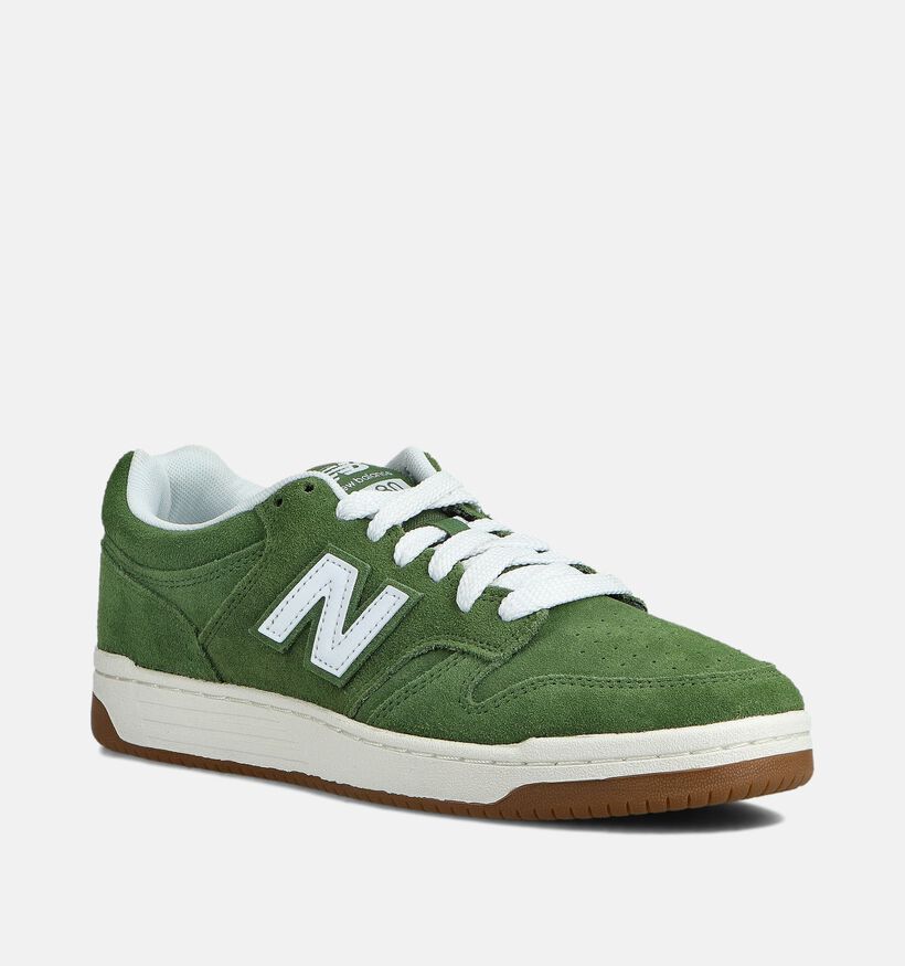 New Balance Zwarte Sneakers New Balance 480 Groene/Witte Sneakers voor heren (358595) - geschikt voor steunzolen
