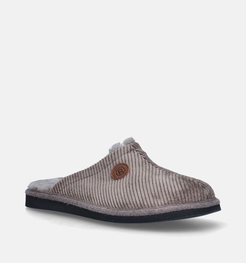 Rohde Taupe Pantoffels voor heren (360820)