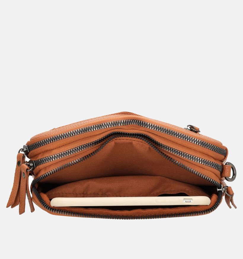 Charm Sac à bandoulière en Cognac pour femmes (343423)