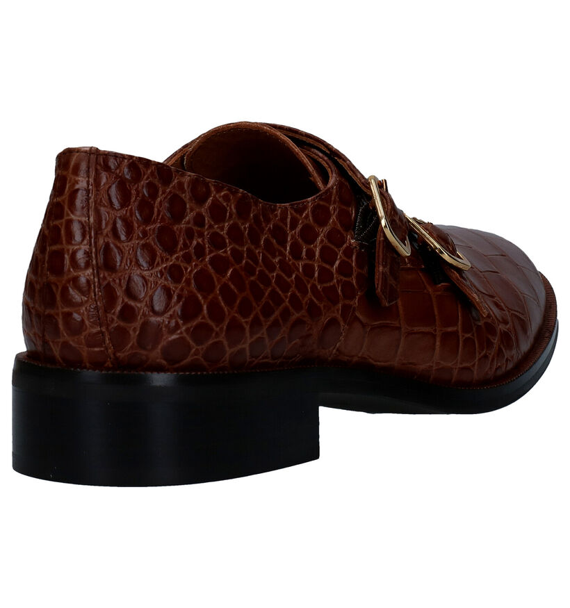 JHay Loafers en Cognac en cuir (281746)