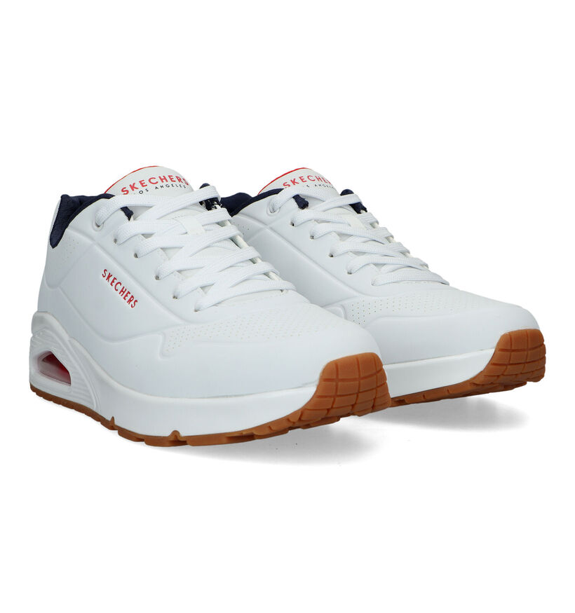 Skechers Uno Stand On Air Baskets en Noir pour hommes (350318) - pour semelles orthopédiques