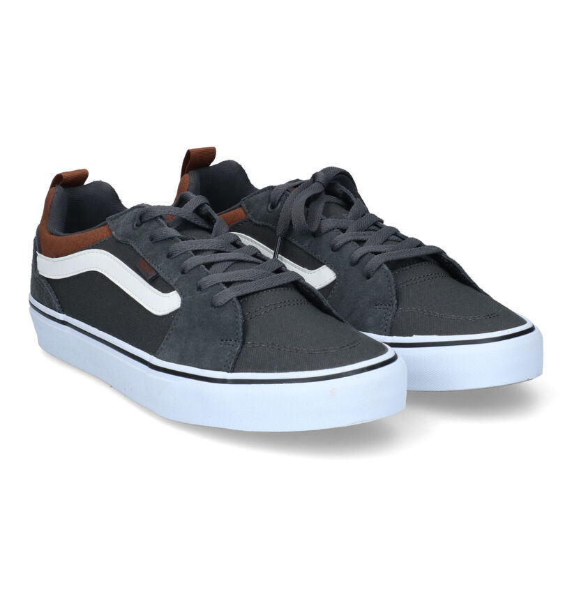 Vans Filmore Baskets de skate en Noir pour hommes (328143)