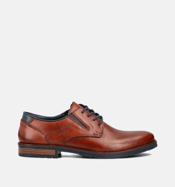 Geklede schoenen cognac