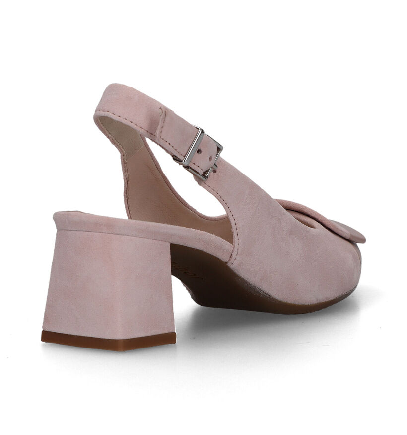 Gabor Soft Move Roze Pumps in daim (323233)