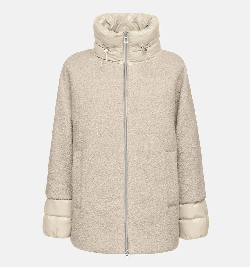 Geox Ecru Korte jas voor dames (347788)