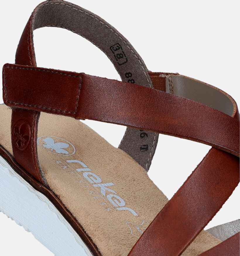 Rieker Cognac Sandalen voor dames (339083)