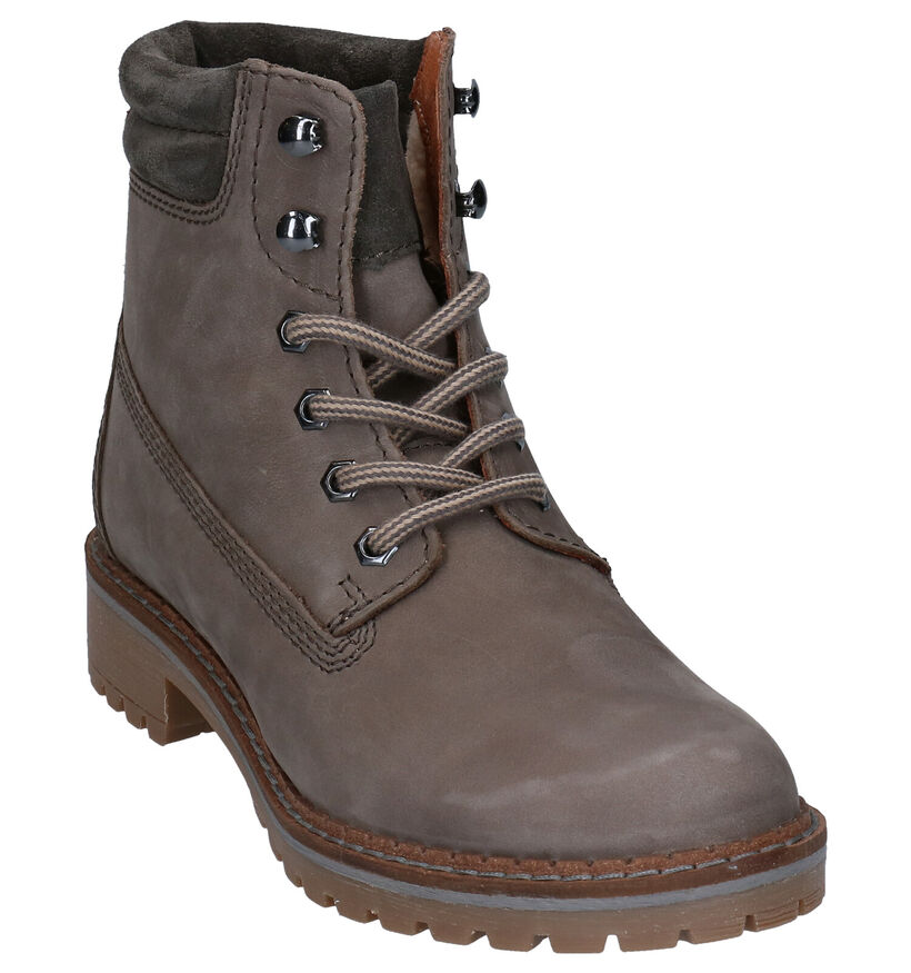 Dazzle Oranje Boots in nubuck (278832)