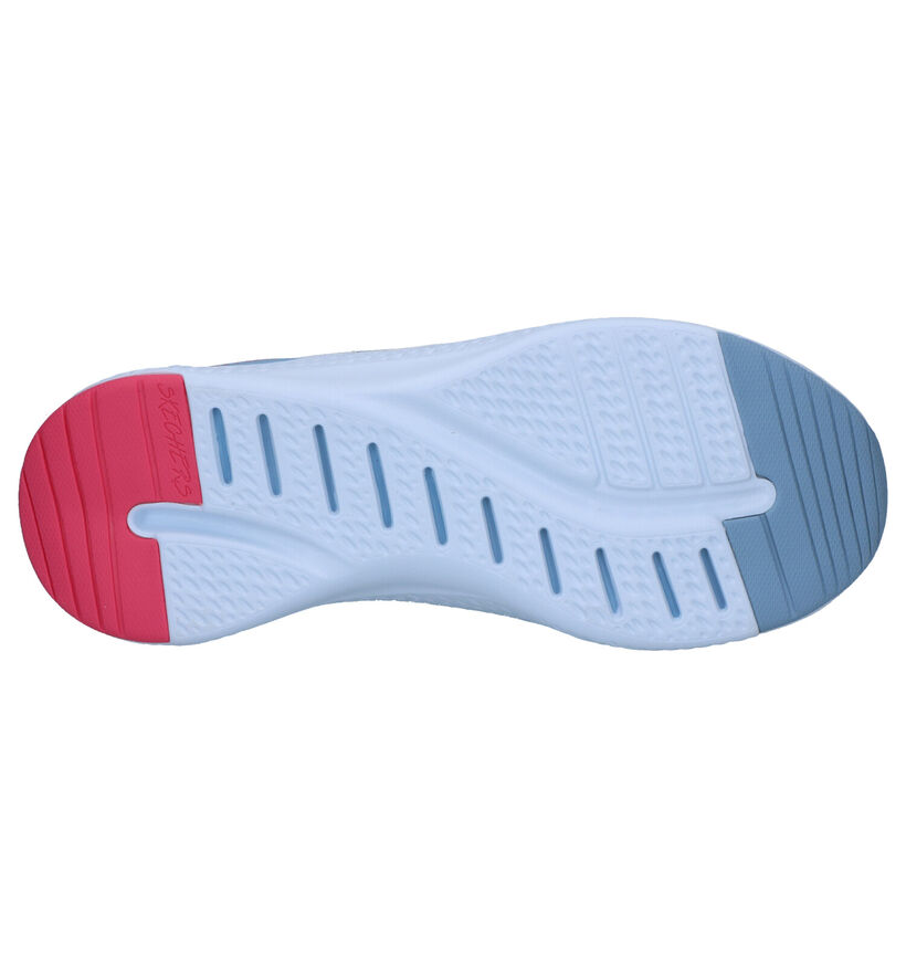 Skechers Solar Fuse Sneakers Wit in stof (266895)