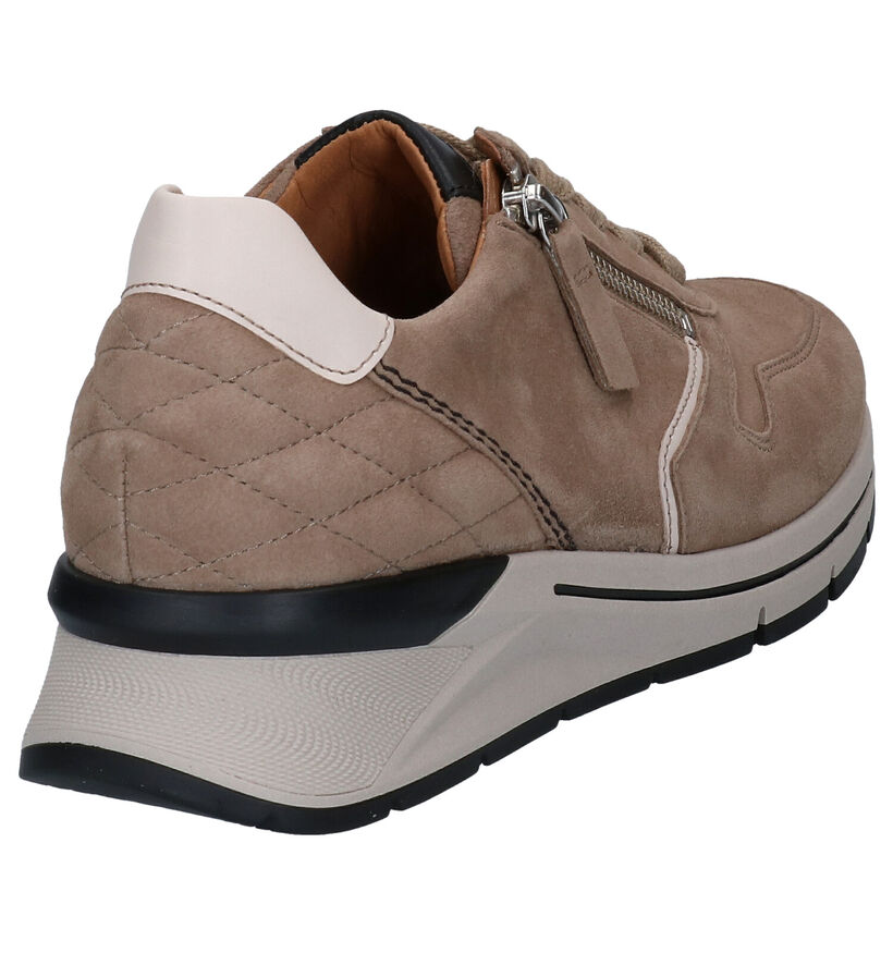 Gabor OptiFit Chaussures à lacets en Beige en daim (297242)