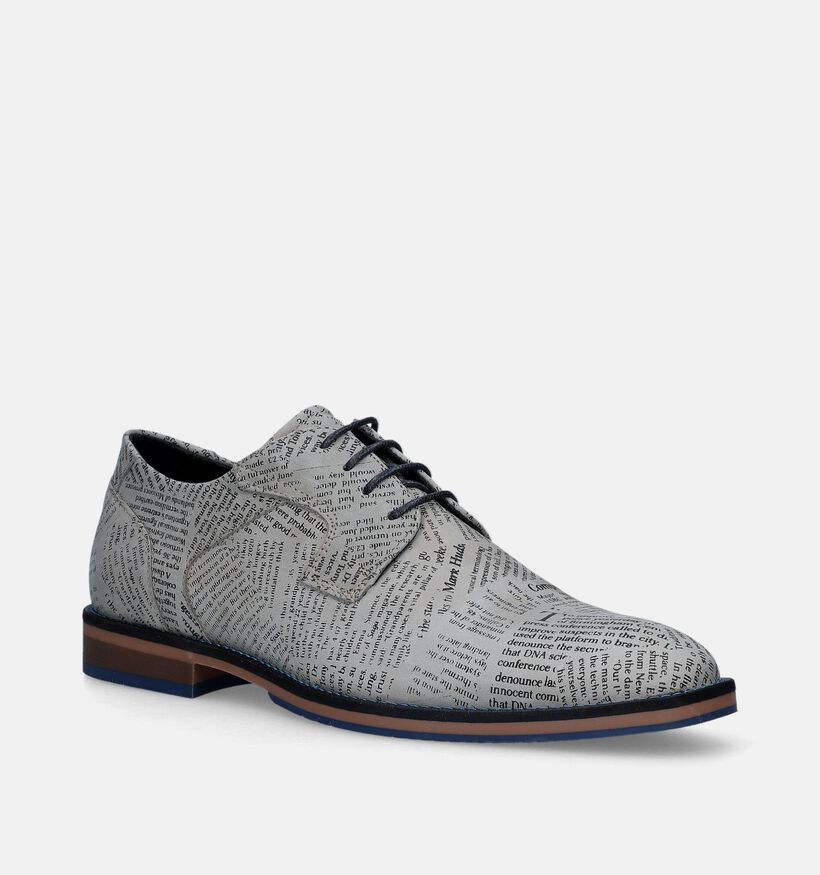 Bullboxer Chaussures classiques en Gris pour hommes (348871)