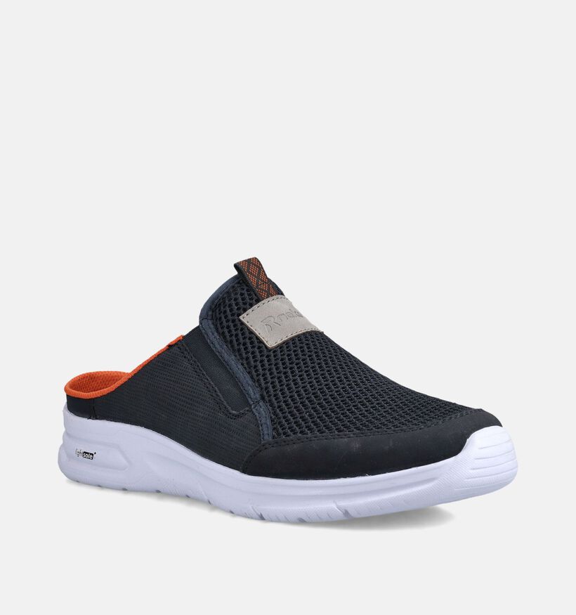 Rieker Blauwe Casual Slippers voor heren (370486)