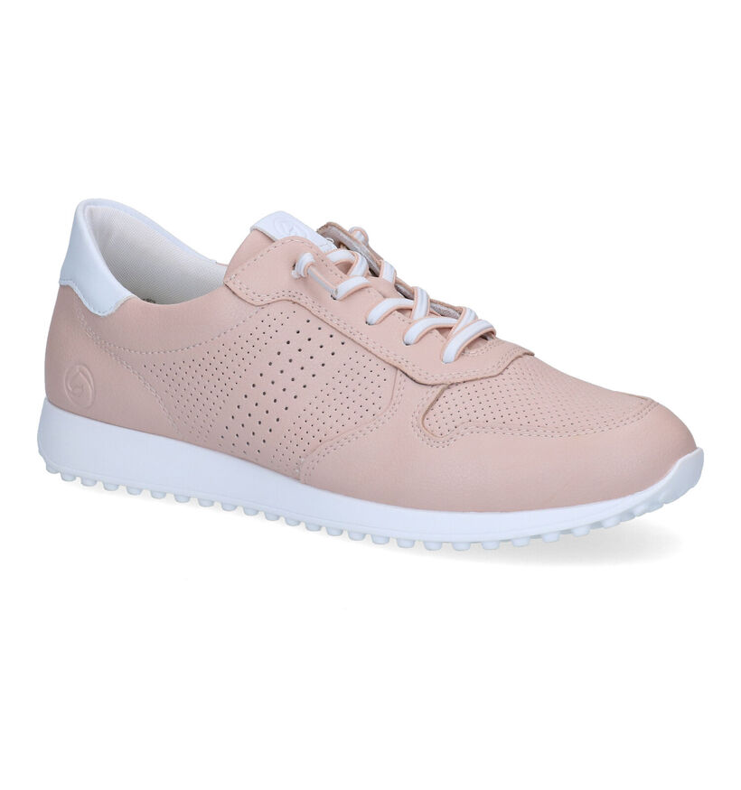 Remonte Roze Veterschoenen voor dames (302797) - geschikt voor steunzolen