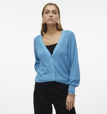 Cardigan blauw