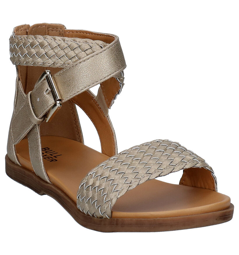 Bullboxer Sandales en Or en simili cuir (285230)