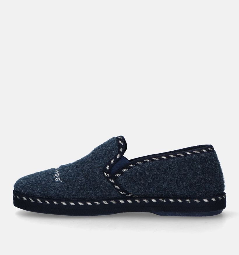 Hush Puppies Diacono Pantoufles en Bleu pour hommes (330195)