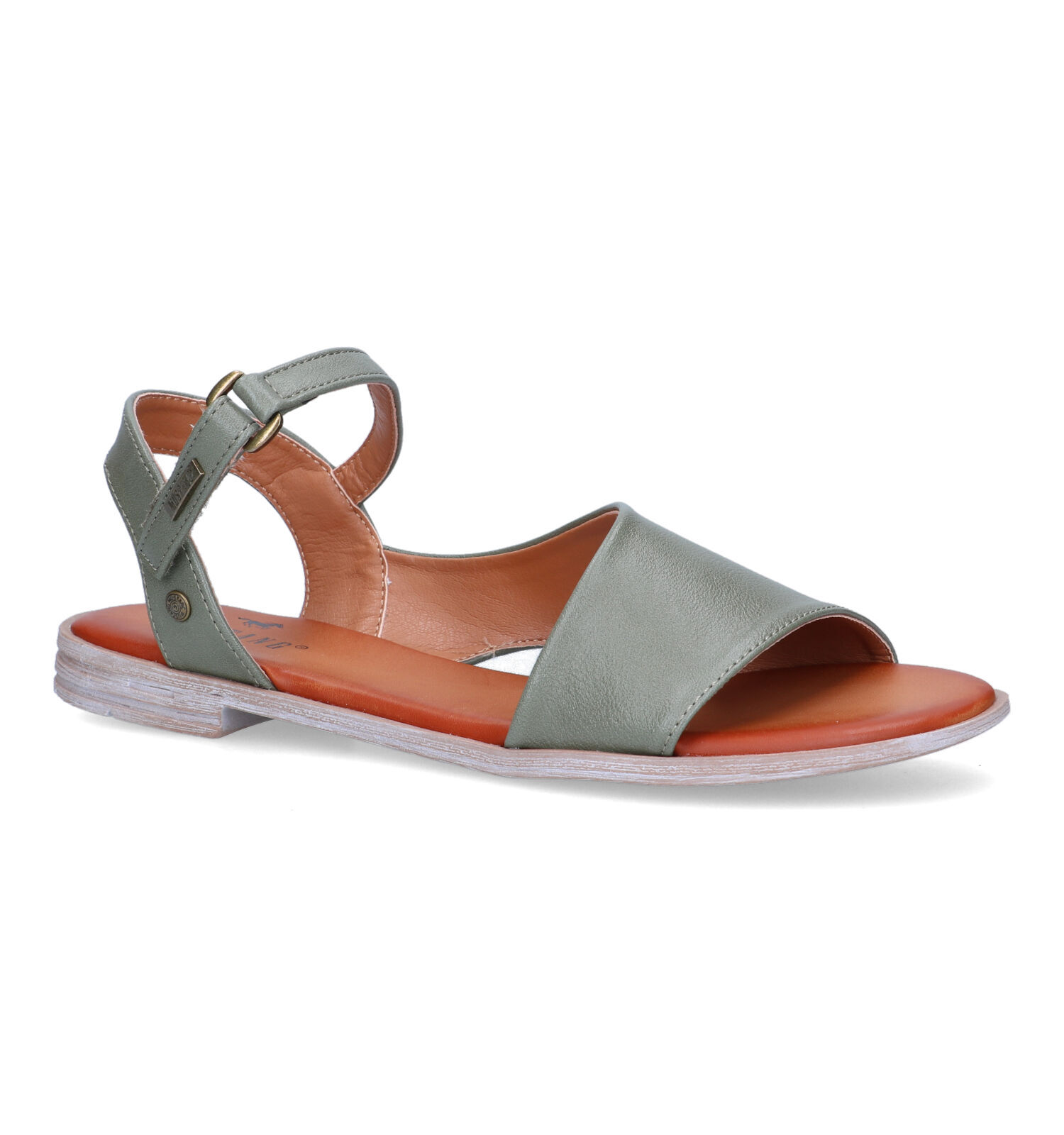 Mustang Groene Sandalen Dames Sandalen Online op TORFS.BE