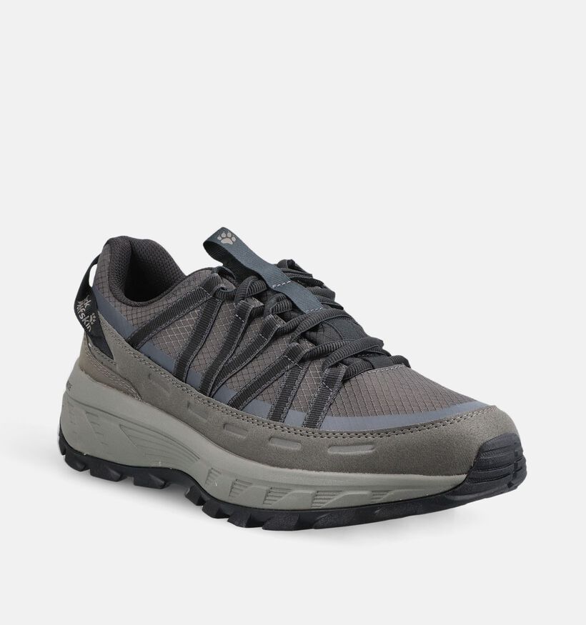 Jack Wolfskin Wild Hike Texapore Low Grijze Lage Wandelschoenen voor heren (380236) - geschikt voor steunzolen