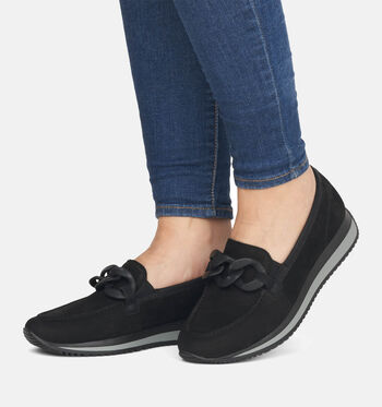 Remonte Chaussures plates Noir