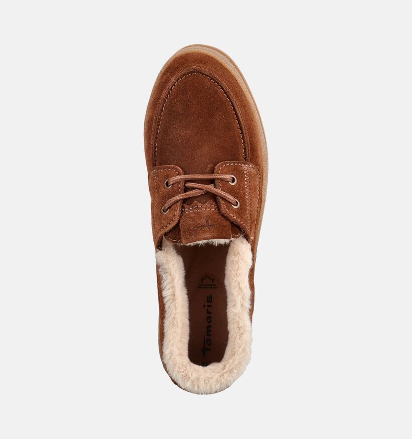 Tamaris Cognac Bootschoenen voor dames (376661) - geschikt voor steunzolen