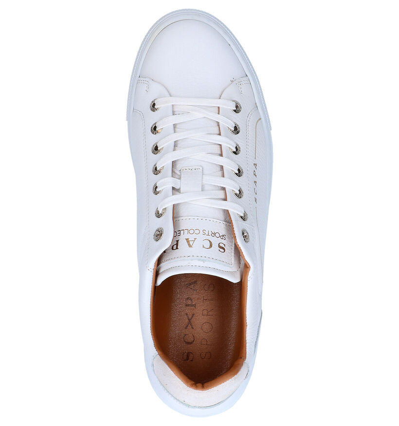 Scapa Chaussures basses en Blanc en cuir (270346)