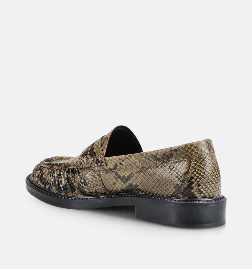 Laurent David Groene Loafers voor dames (380700)
