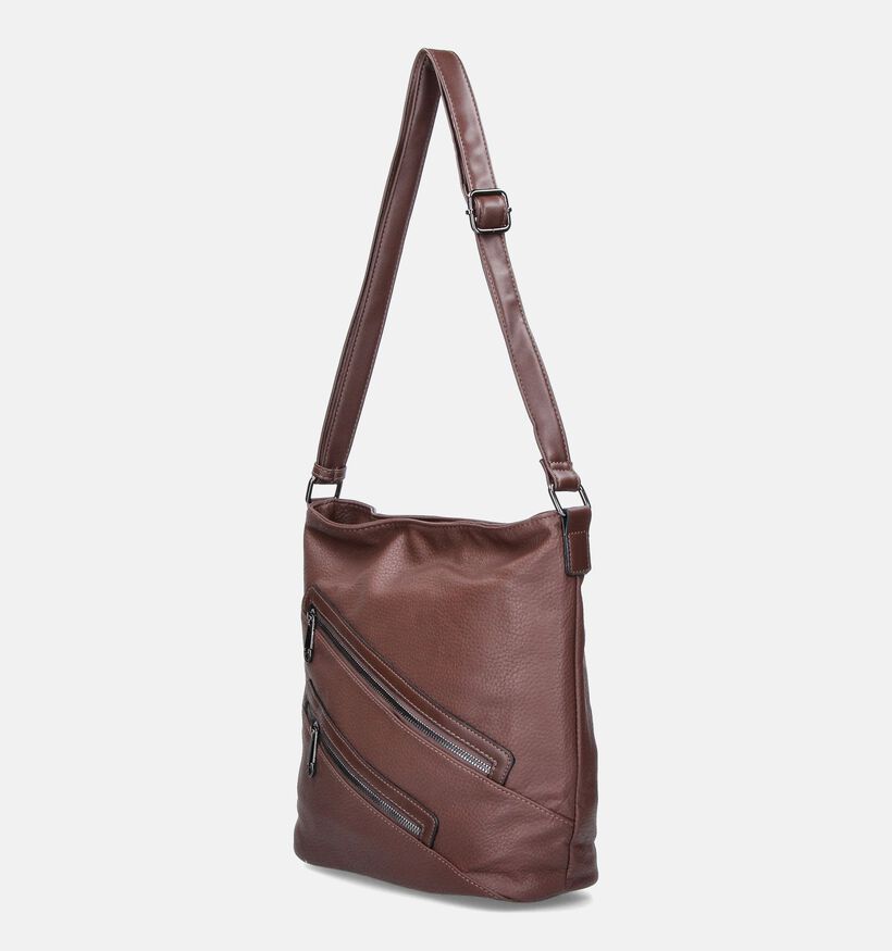 Maria C. Bruine Crossbody tas voor dames (358737)
