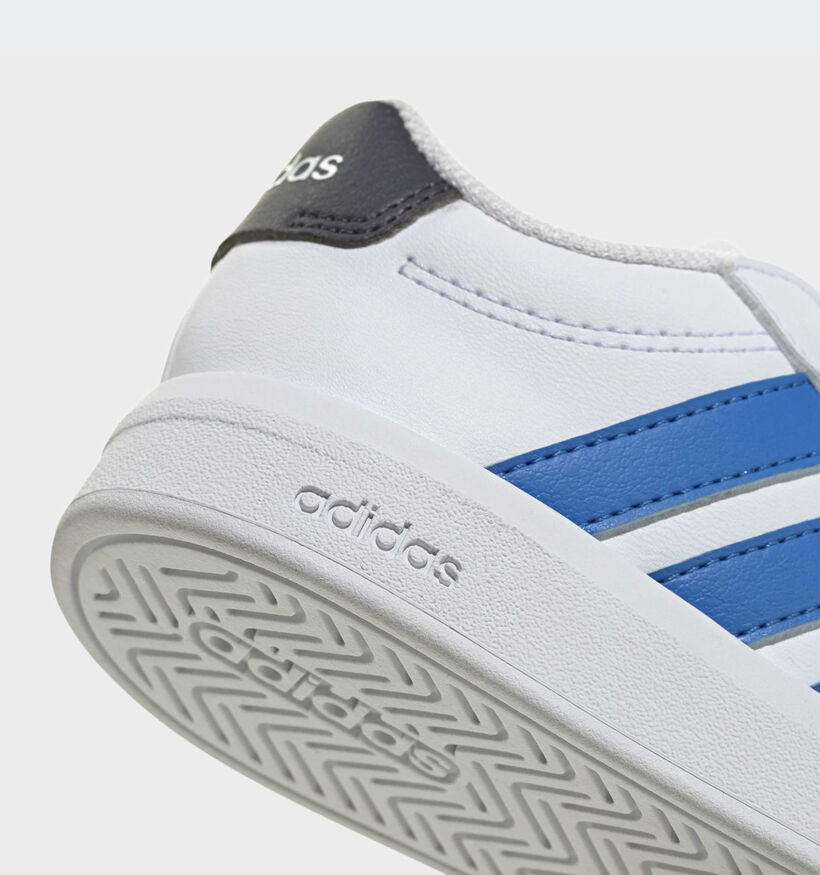 adidas Grand Court 3.0 Witte Sneakers voor jongens, meisjes (366718) - geschikt voor steunzolen