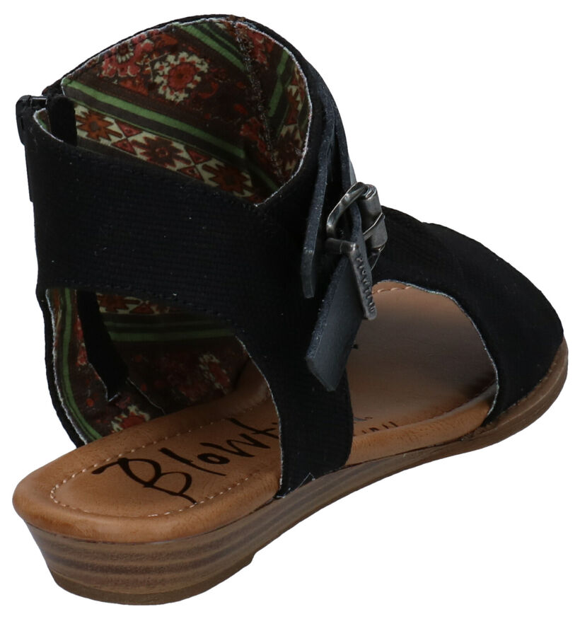 Blowfish Malibu Balla Vegan Sandales en Noir en textile (288922)