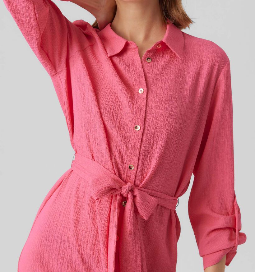 Vero Moda Cate Fuchsia Hemdjurk voor dames (337911)