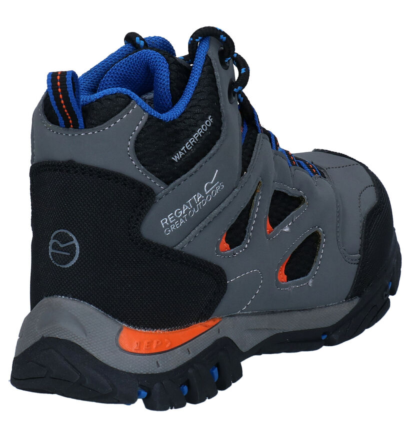 Regatta Holcombe Chaussures de randonnée en Bleu pour filles, garçons (345223) - pour semelles orthopédiques