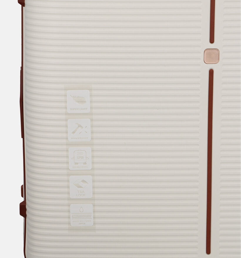 Origin Ecru/Cognac Grote Reiskoffer Large voor dames (376180)