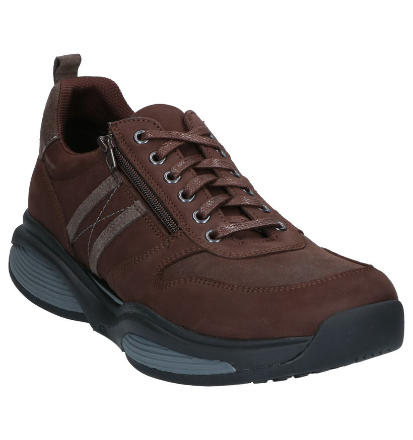 Xsensible Stretchwalker Bruine Lage Schoenen in nubuck (259682)