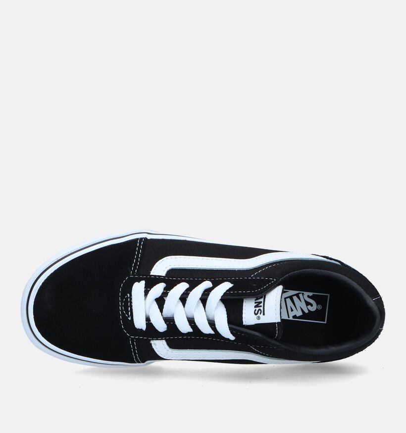 Vans Ward YT zwarte Skate sneakers voor jongens, meisjes (327930)