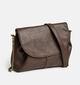 Pieces Annika Donkerbruine Crossbodytas voor dames (379344)
