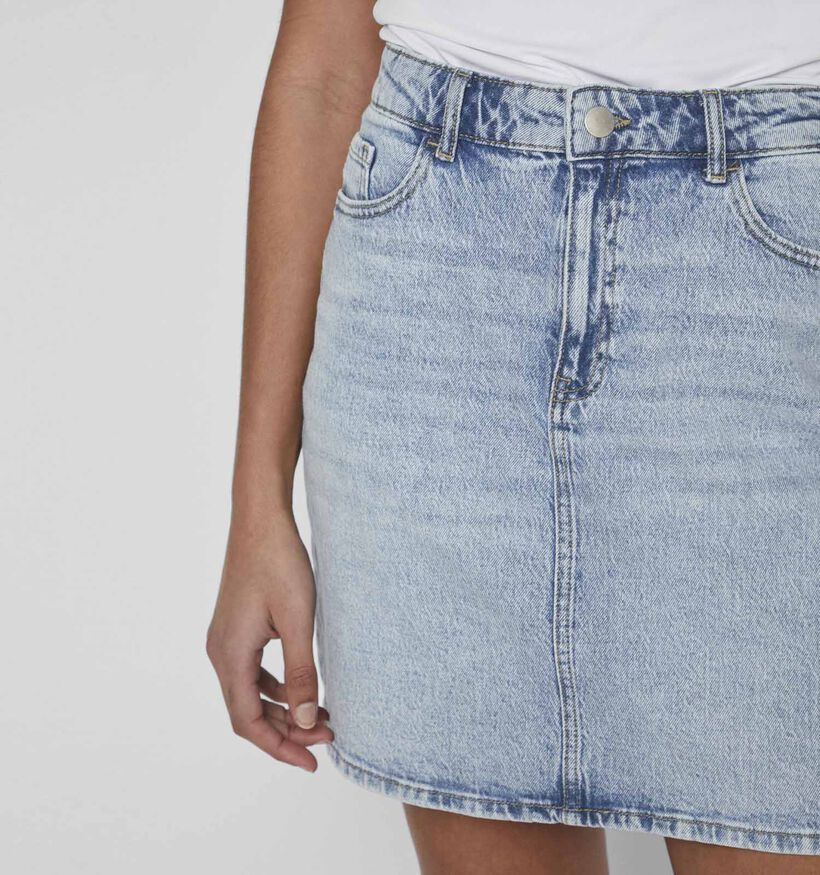 Vila Kaja Jupe en jeans en Bleu pour femmes (336027)