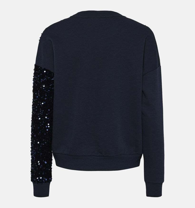 Pieces Nancy Sweatshirt en Bleu pour femmes (348371)