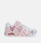 Skechers x JGoldcrown Uno Witte Sneakers voor dames (344734) - geschikt voor steunzolen