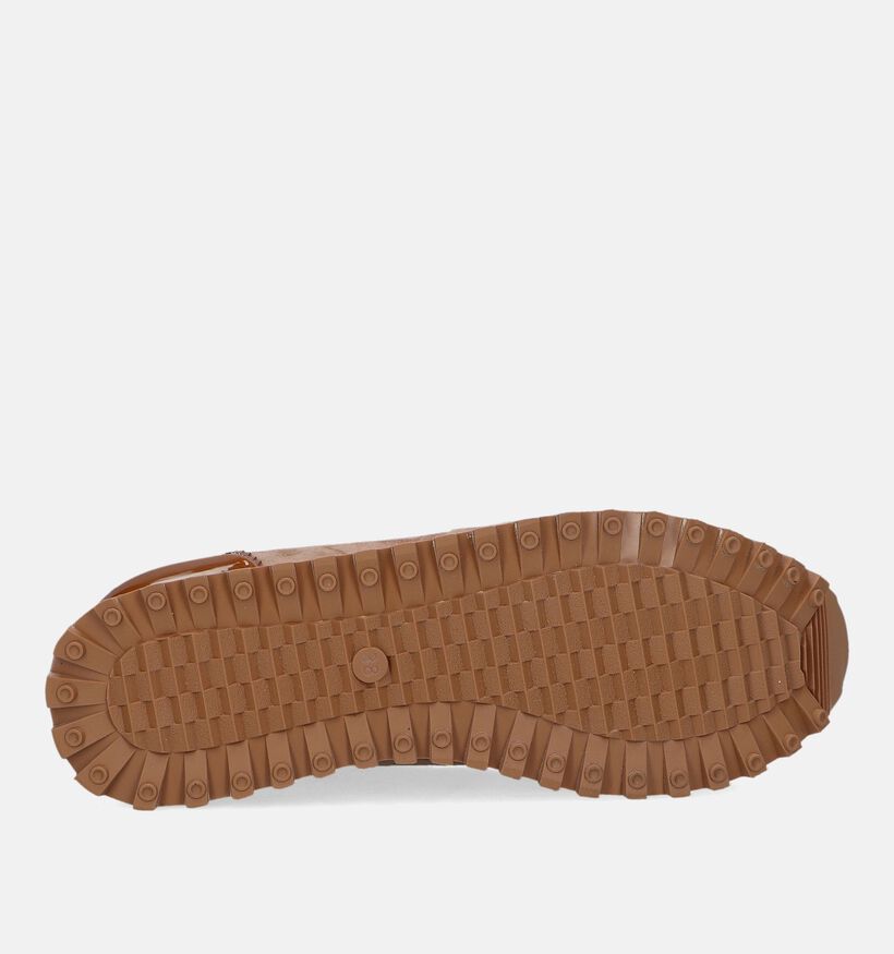 Nathan-Baume Cognac Sneakers voor dames (332392) - geschikt voor steunzolen