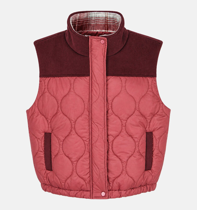 Laurent David Bordeaux Bodywarmers voor dames (382014)