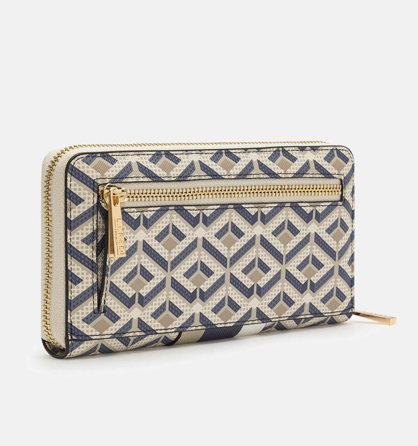 L.Credi Melina Porte-monnaie zippé en Beige pour femmes (341081)