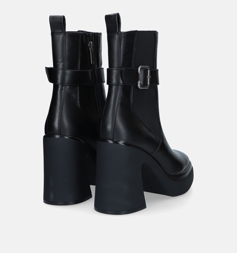 Tamaris Bottes avec plateau en Noir pour femmes (328391)