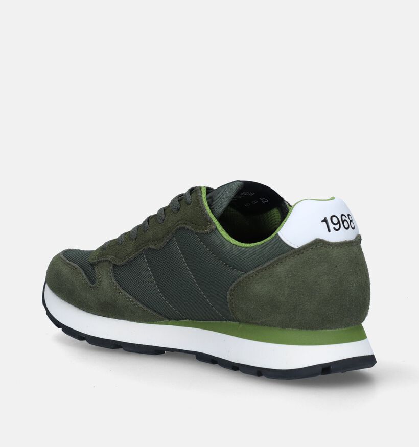 Sun 68 Tom Solid Kaki Sneakers voor heren (345738) - geschikt voor steunzolen