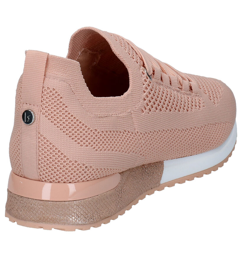 La Strada Roze Sneakers in stof (292901)