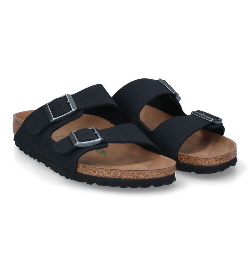 Birkenstock Arizona Zwarte Slippers voor dames (294826)