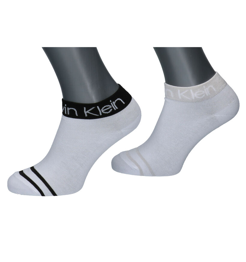 Calvin Klein Socks Witte Enkelsokken - 2 Paar (268328)