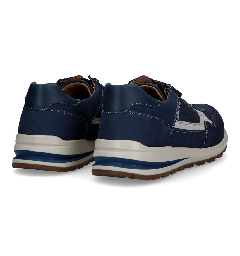 Mephisto Bradley Nomad Chaussures à lacets en Bleu pour hommes (323375) - pour semelles orthopédiques