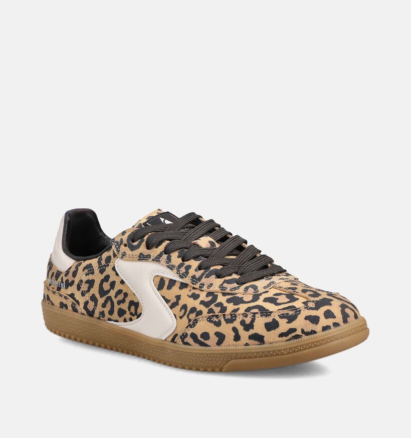 Skechers Hotshot On The Prowl Bruine Sneakers voor dames (367457) - geschikt voor steunzolen