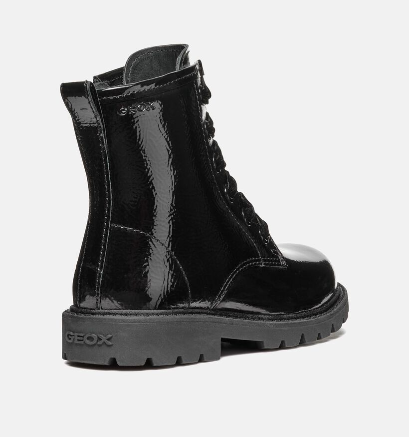 Geox Shaylax Zwarte Bottines voor meisjes (344539) - geschikt voor steunzolen